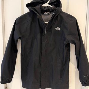 The North Face Resolve DryVent Boys Hiking Jacket Black Small